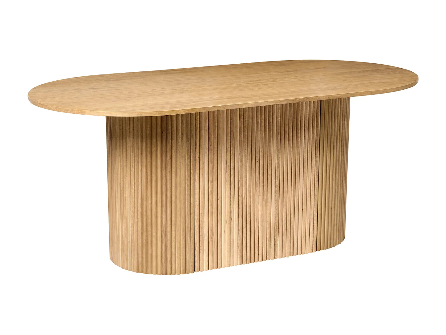Table Repas Japandi Chêne Clair 180cm - Lunnin