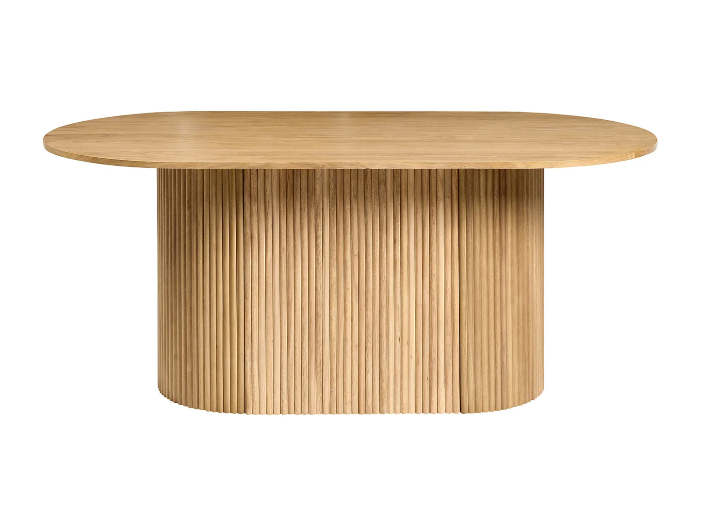 Table Repas Japandi Chêne Clair 180cm - Lunnin