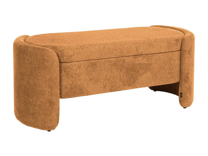 Banc Coffre Japandi Tissu Rouille - Kalo