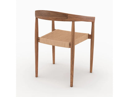 Chaise Japandi Bali En Bois Teck - Bali