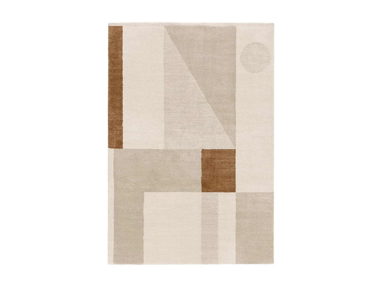 Tapis Japandi Beige Et Marron 160x230 - Tacoma