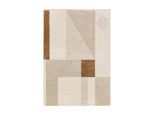 Tapis Japandi Beige Et Marron 160x230 - Tacoma