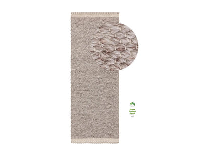 Tapis Japandi Recyclé Crème Taupe - Kiah