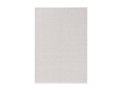 Tapis Japandi XXL Coton Blanc - Ron