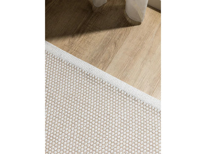 Tapis Japandi XXL Coton Blanc - Ron