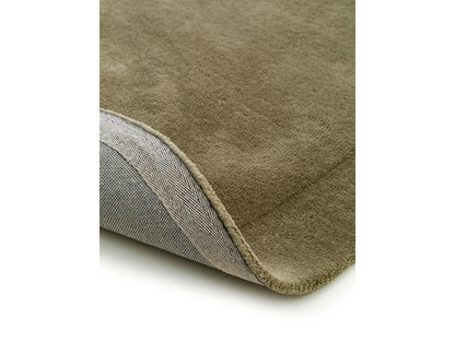 Tapis Japandi Couloir Laine Vert Clair - Shape