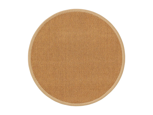 Tapis Rond Japandi Sisal Beige - Greta