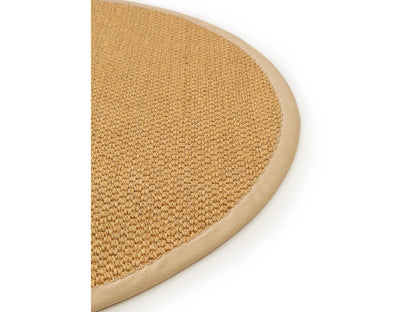 Tapis Rond Japandi Sisal Beige - Greta