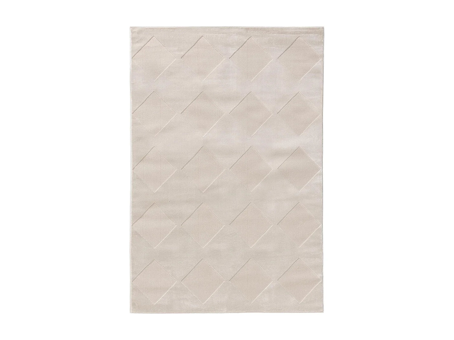 Tapis Japandi Crème Grande Taille - Claire