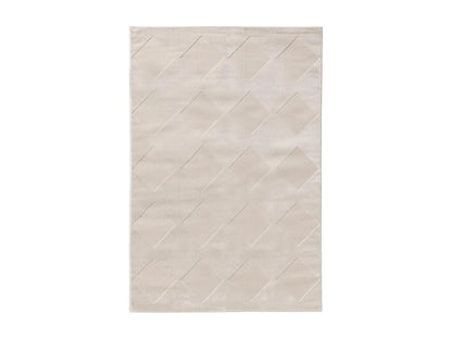 Tapis Japandi Crème Grande Taille - Claire