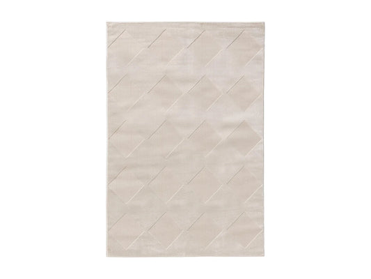 Tapis Japandi Crème Grande Taille - Claire