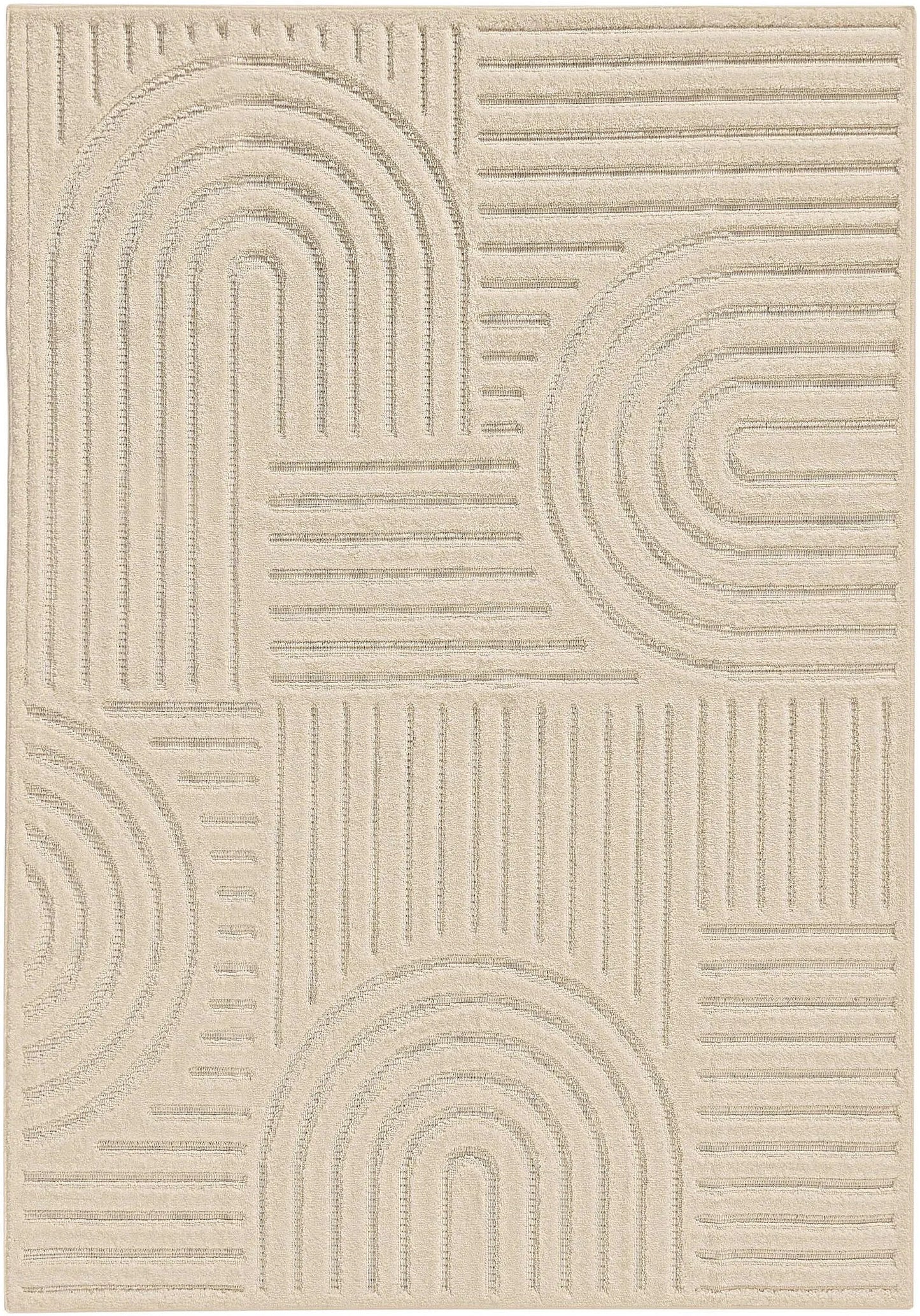 Tapis Japandi Arches Géométriques 160x230cm – Leo