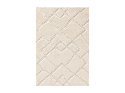 Tapis Japandi Épuré Coloris Crème - Elvy