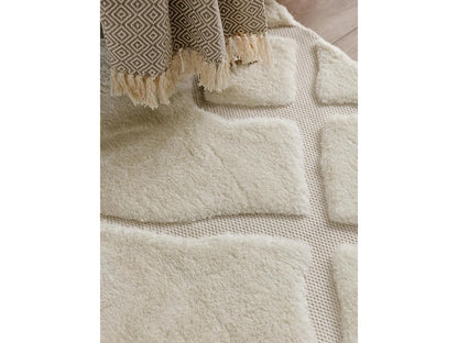 Tapis Japandi Épuré Coloris Crème - Elvy