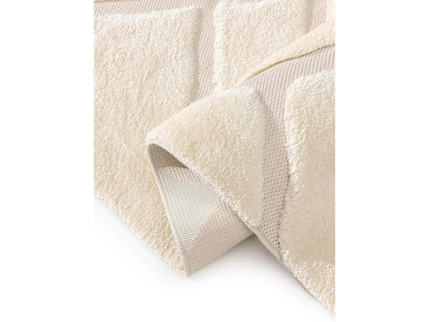 Tapis Japandi Épuré Coloris Crème - Elvy