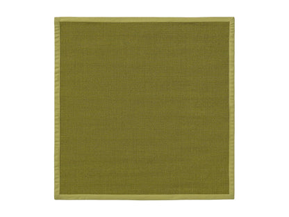 Tapis Japandi Sisal Carré Vert - Sana