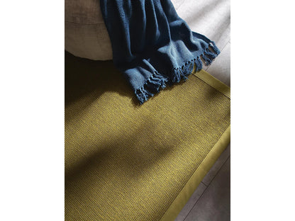 Tapis Japandi Sisal Carré Vert - Sana