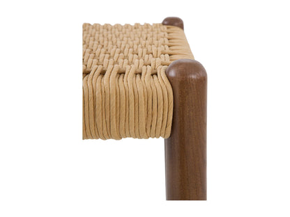 Duo Tabourets Japandi Frêne Et Tressage - Frêne