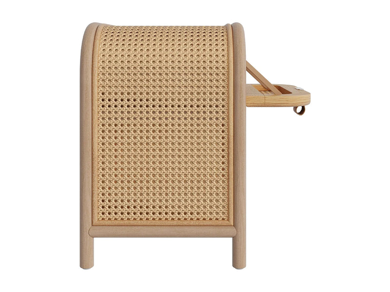 Table Chevet Japandi Tiroir Bois - Alata