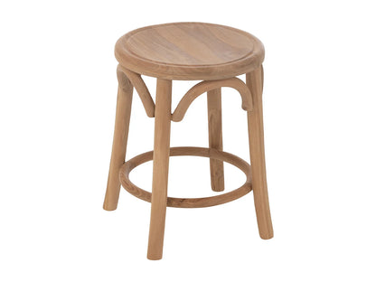 Tabouret Japandi En Teck Ali - Ali