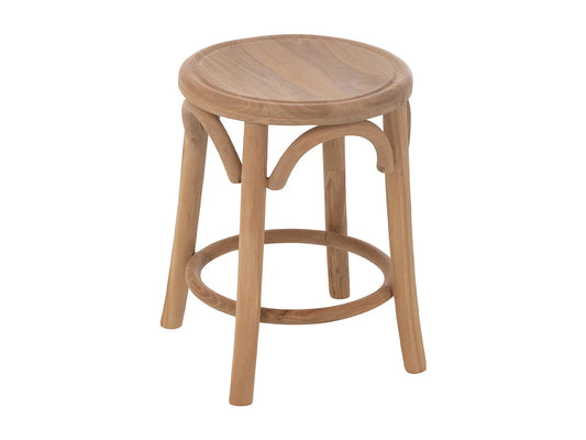 Tabouret Japandi En Teck Ali - Ali