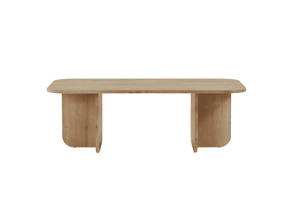 Table Basse Japandi Plateau Texturé Becaj - Becaj