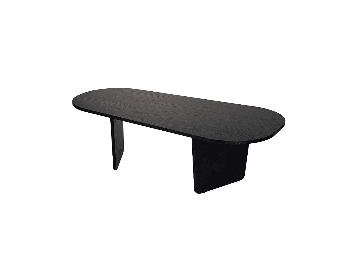 Table Basse Japandi Bords Arrondis L130 - Amelia