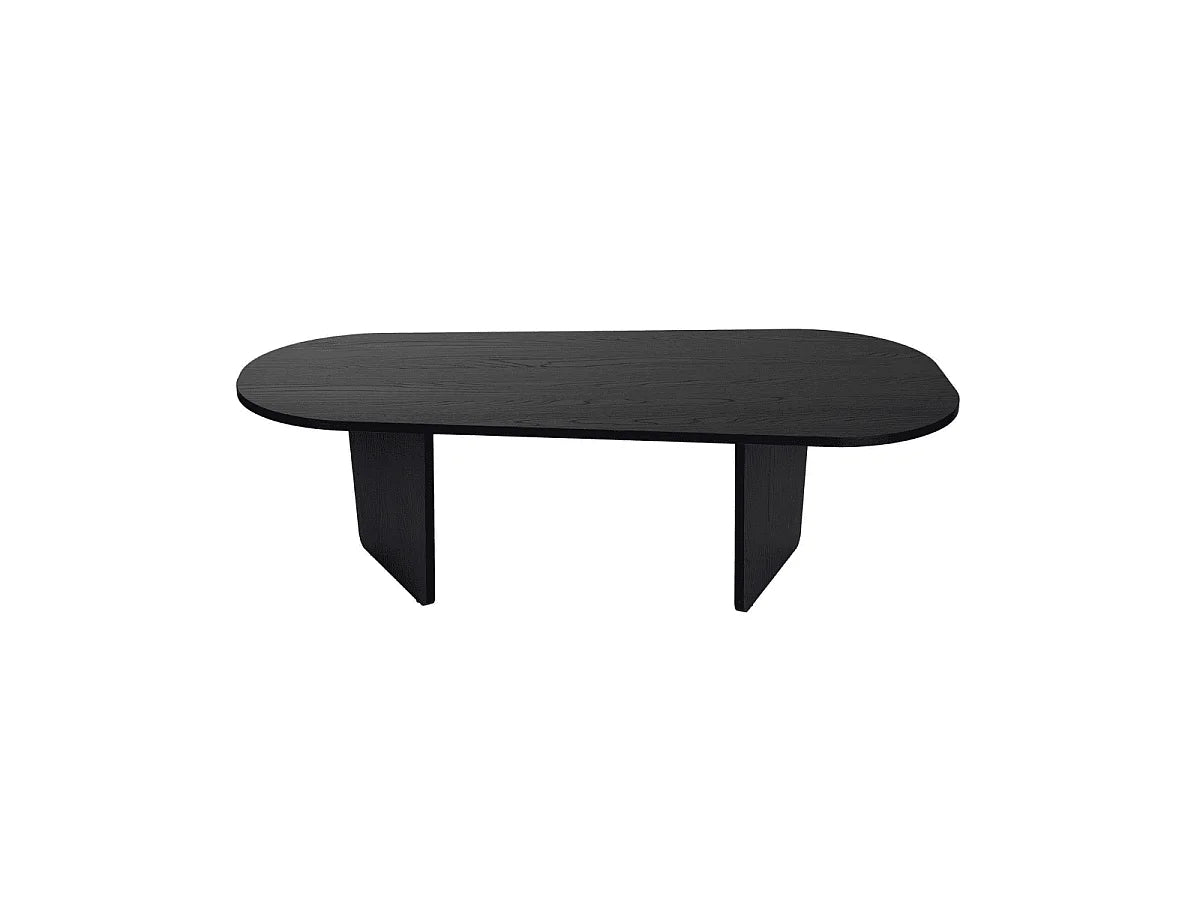 Table Basse Japandi Bords Arrondis L130 - Amelia