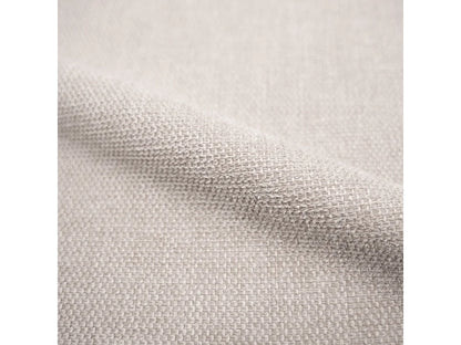 Chaise Japandi Bois Hévéa Et Tissu Beige - Heloise