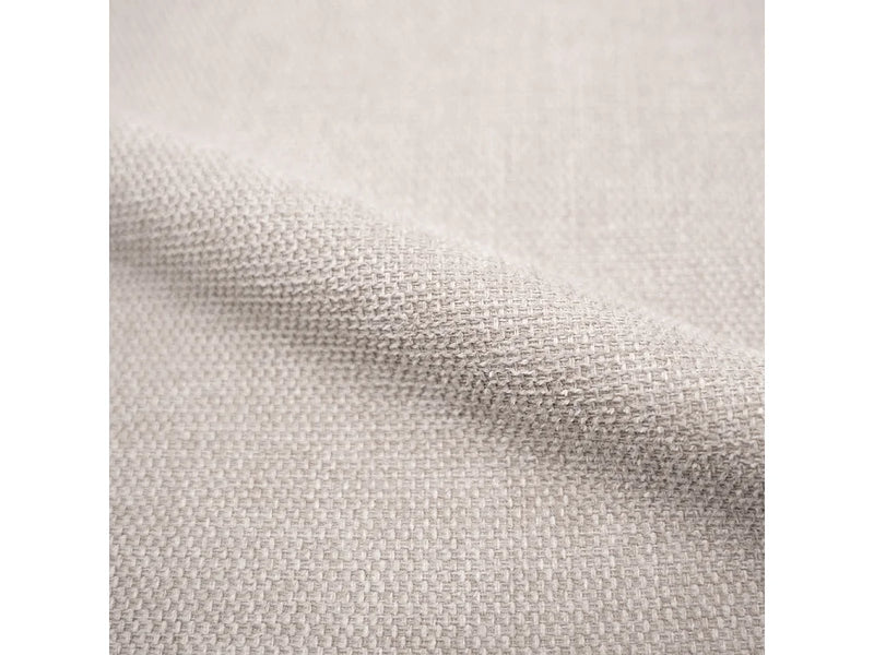 Chaise Japandi Bois Hévéa Et Tissu Beige - Heloise