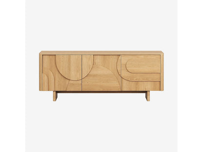 Buffet Chêne Japandi Design Épuré - Milord
