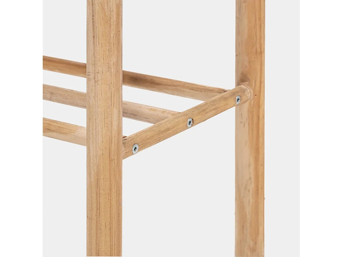 Banc Enise Japandi Moutonnet Blanc - Enise