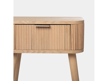 Table Chevet Japandi Bois Naturel - Mina