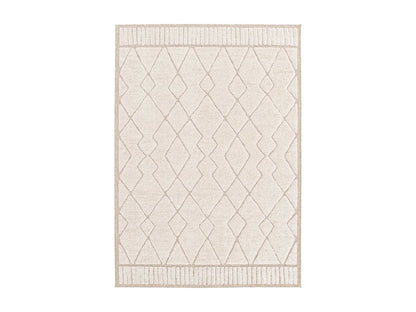 Tapis Japandi Style Berbère Beige - Ethnique