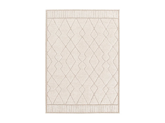 Tapis Japandi Style Berbère Beige - Ethnique
