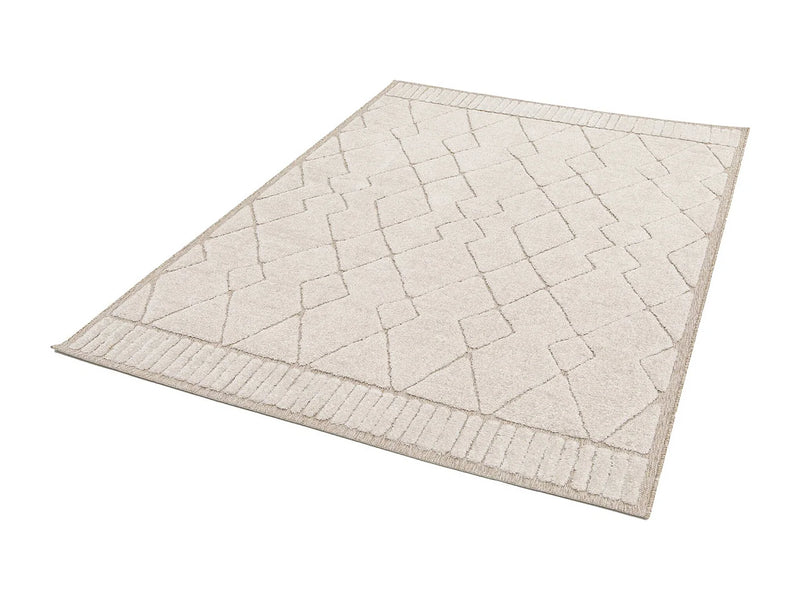 Tapis Japandi Style Berbère Beige - Ethnique