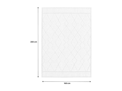 Tapis Japandi Style Berbère Beige - Ethnique