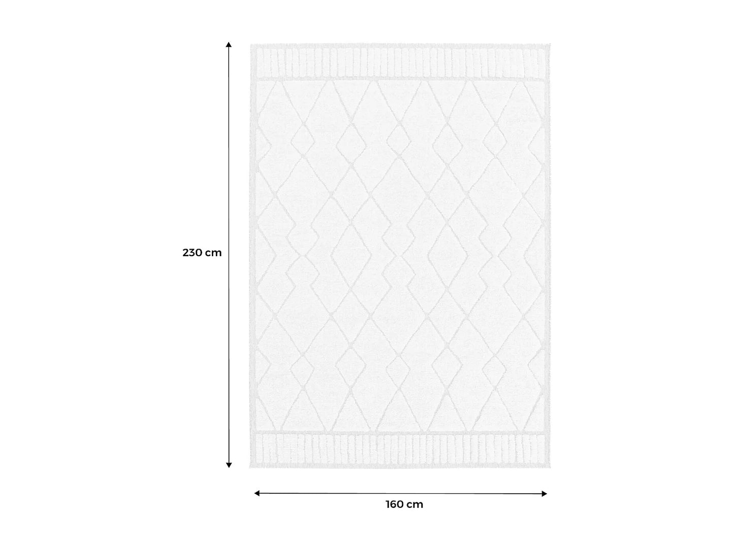 Tapis Japandi Style Berbère Beige - Ethnique