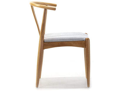 Pack 2 Chaises Japandi Bois Massif Chêne - Rustic
