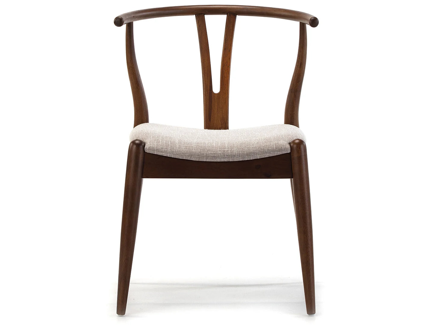 Pack 2 Chaises Japandi Bois Massif Noyer - Rustic