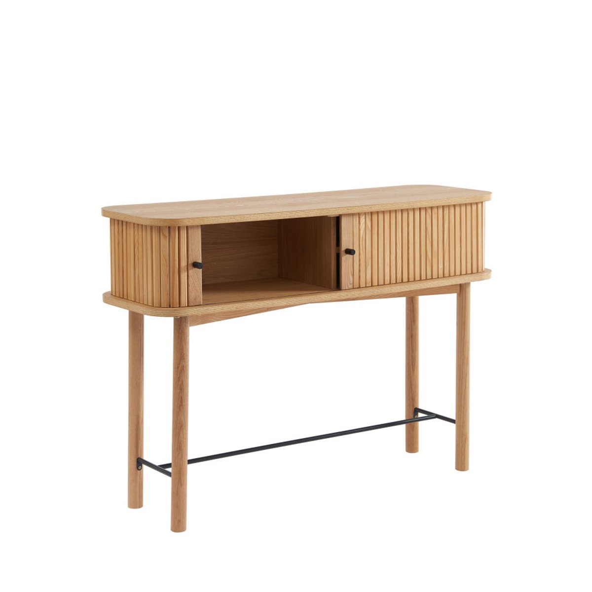 Console Japandi 2 Portes en Bois