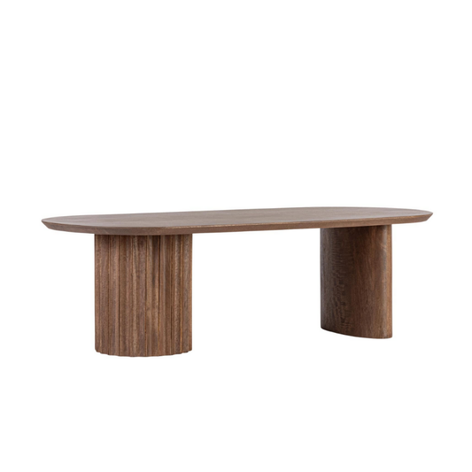 Table Japandi en manguier ovale L130 – Agra