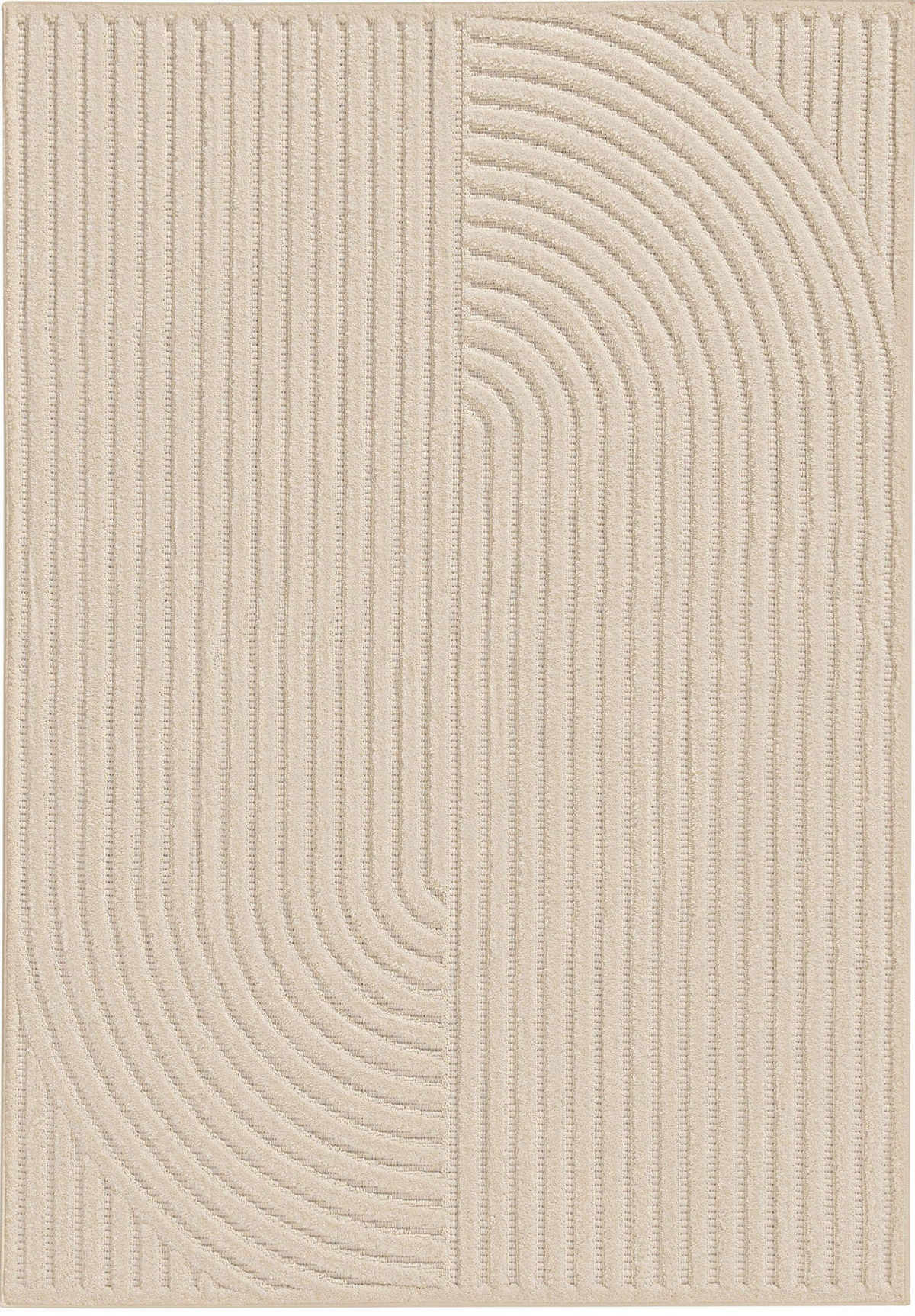 Tapis Crème Japandi 140x200 – Leo
