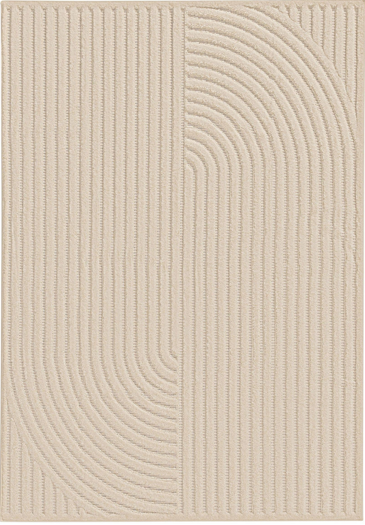 Tapis Crème Japandi 140x200 – Leo