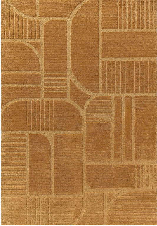 Tapis Japandi jaune 160x230 – Eve