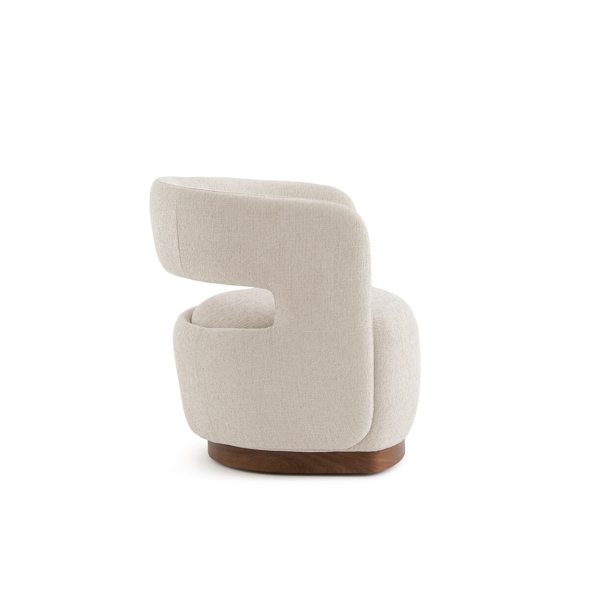 Fauteuil Pivotant Japandi