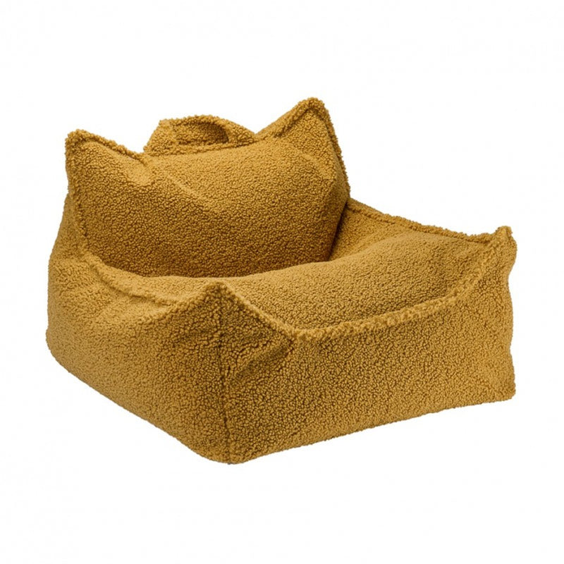 Pouf Enfant Japandi en Bouclette