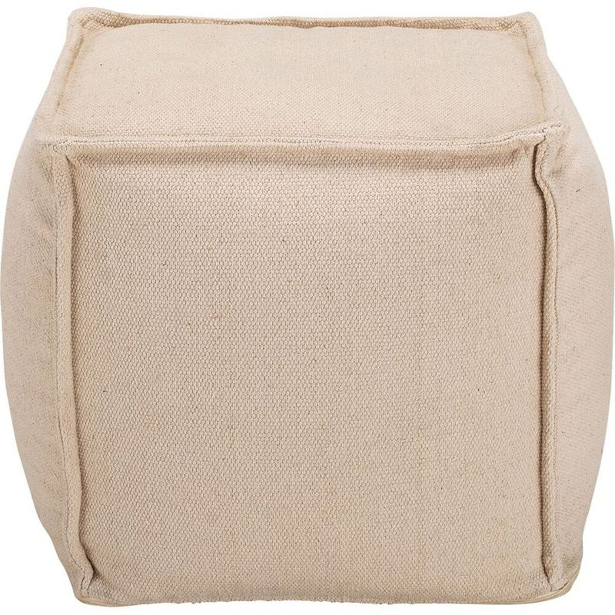 Pouf Japandi Carré en Coton