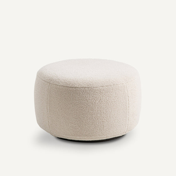 Pouf XL Japandi en Bouclette