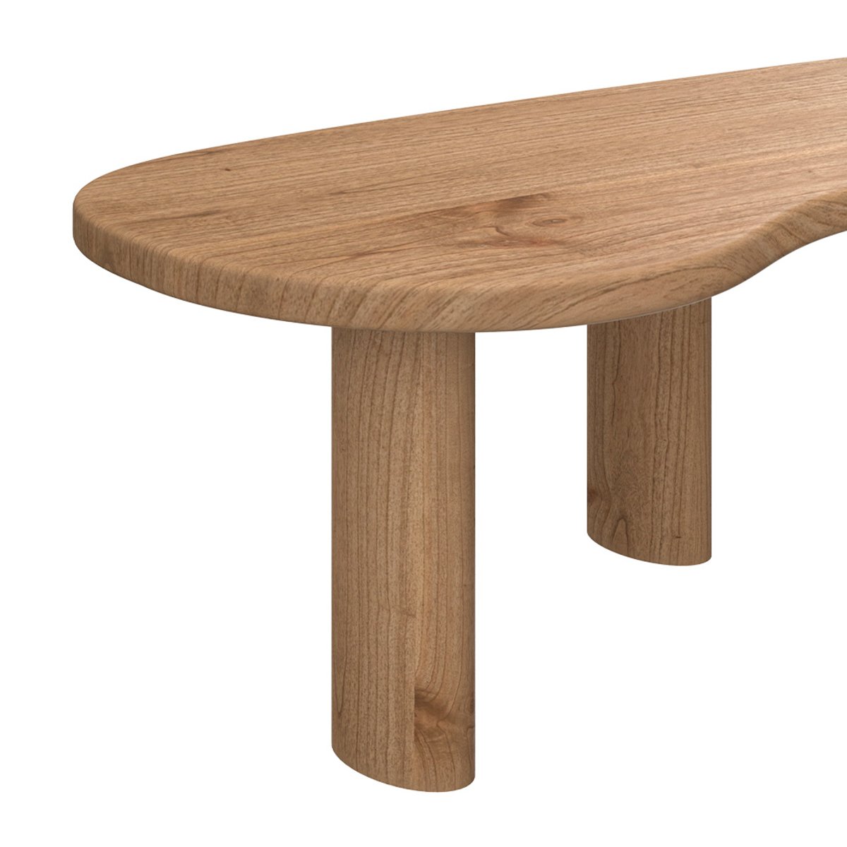 Table Basse Japandi en Bois Organique